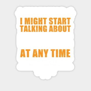 Coin collector tshirt - perfect gift idea Sticker